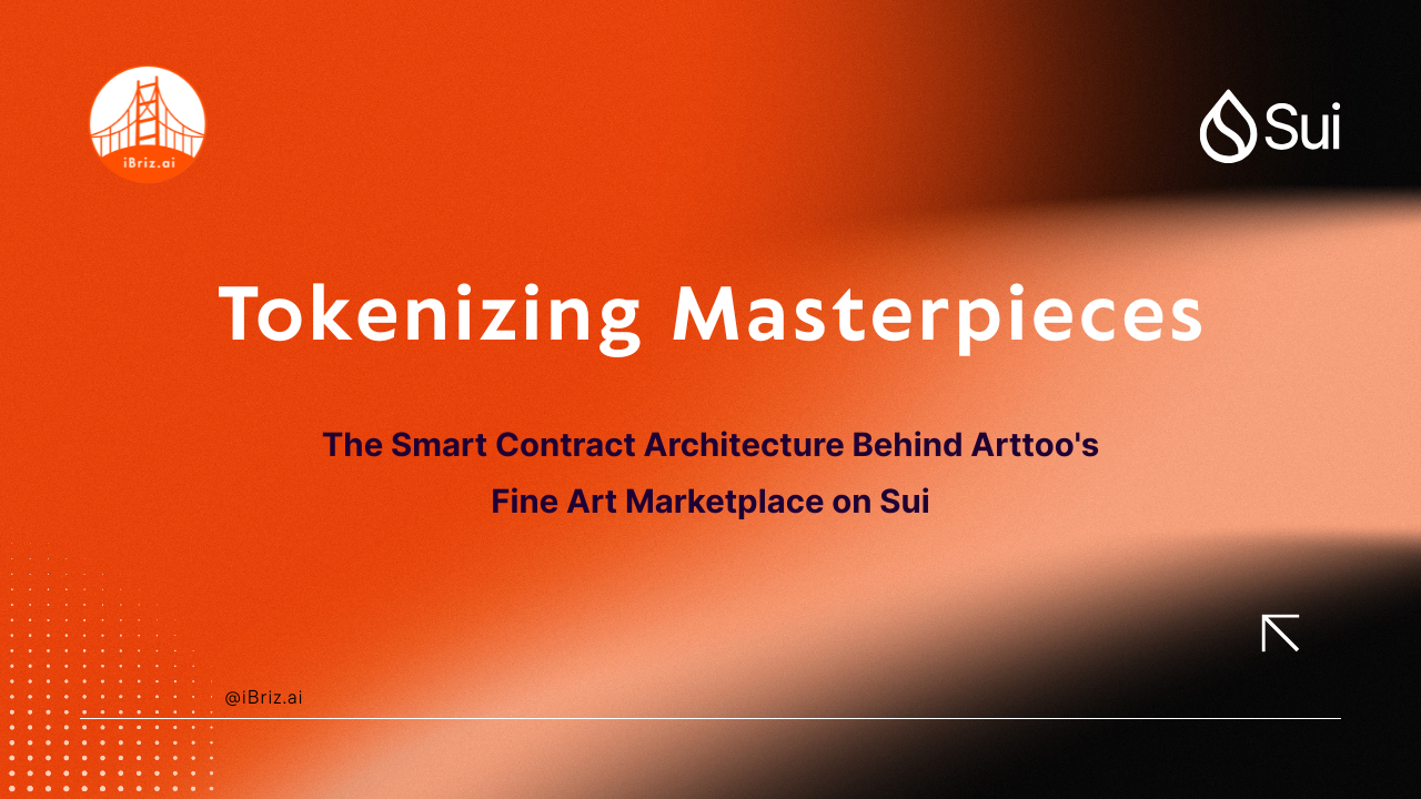 Tokenizing Masterpieces: The Smart Contract Architecture Behind Arttoo’s Fine Art Marketplace on Sui